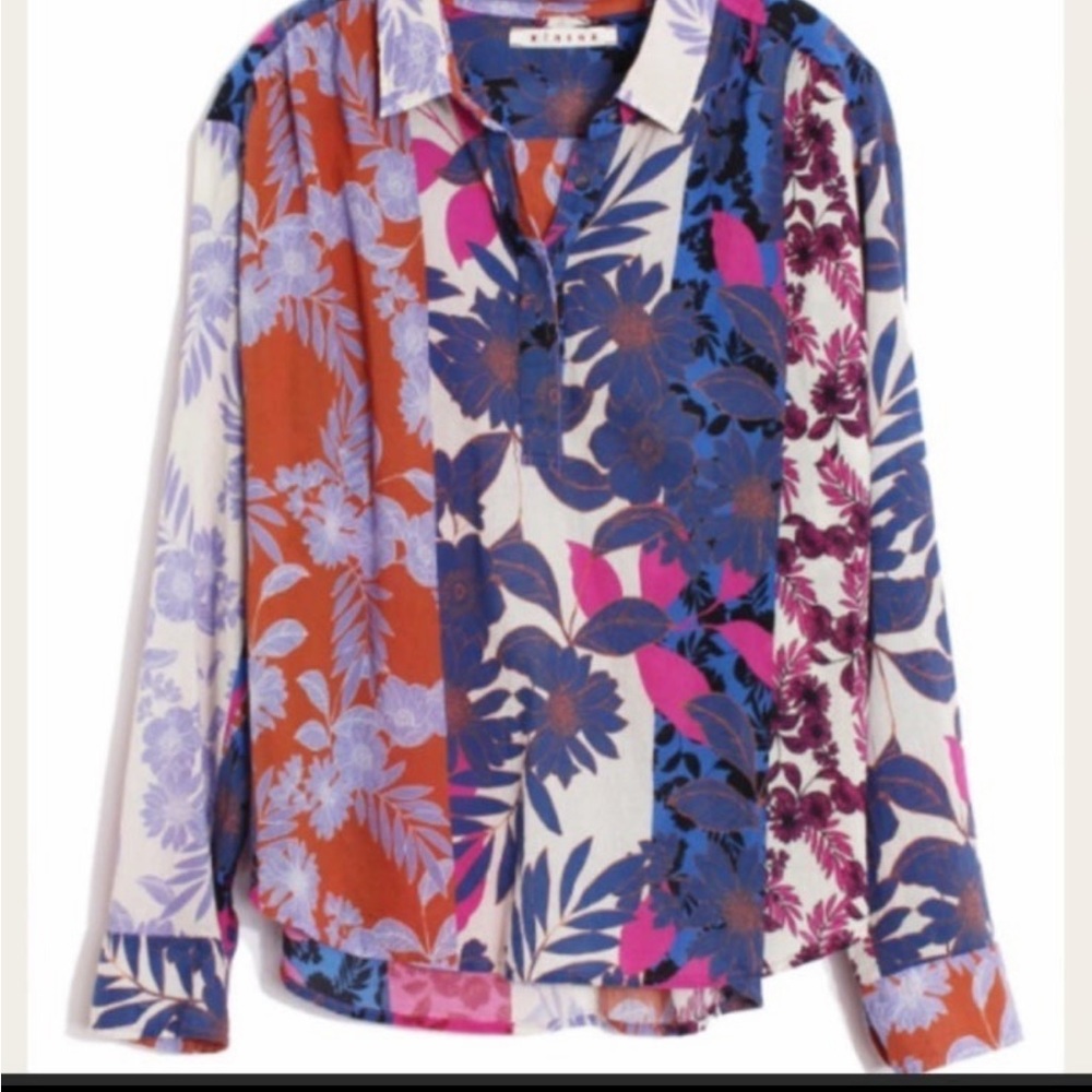 Xirena Lightweight Cotton Sunset print- New size Large